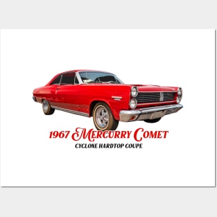 1967 Mercury Comet Cyclone Hardtop Coupe Posters and Art